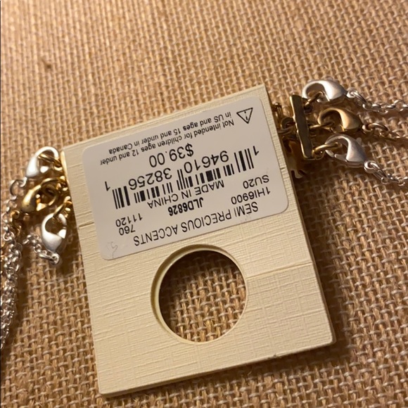 NEW lucky layers triple strand blue bead necklace - Picture 10 of 10